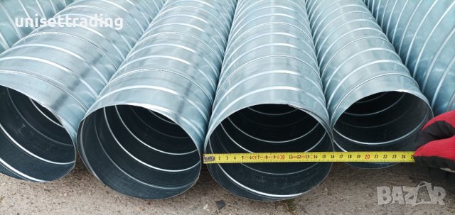 Тръби за аспирация ф160, въздуховод, снимка 4 - Други машини и части - 38027337