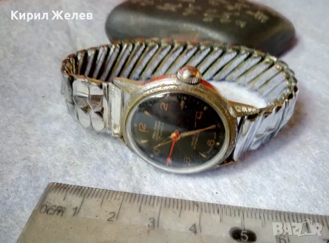 Paul Jobin INCABLOC 17 JEWELS SWISS MADE Стар РЯДЪК МЕХАНИЧЕН РЪЧЕН ШВЕЙЦАРСКИ ЧАСОВНИК РАБОТИ 49580, снимка 6 - Антикварни и старинни предмети - 48443886