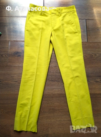 Марков елегантен панталон Зара / Zara, р-р 34, перфектен, красив цвят, снимка 5 - Панталони - 51447024