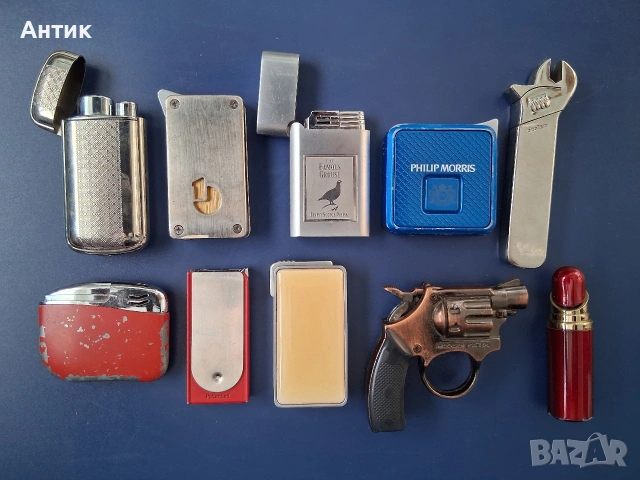 Колекция Стари Метални Запалки 15 Броя, снимка 7 - Колекции - 53121046