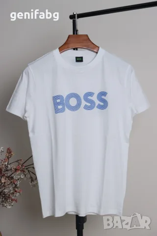 Оригинална тениска Hugo Boss S M L XL XXL, снимка 3 - Тениски - 56228463