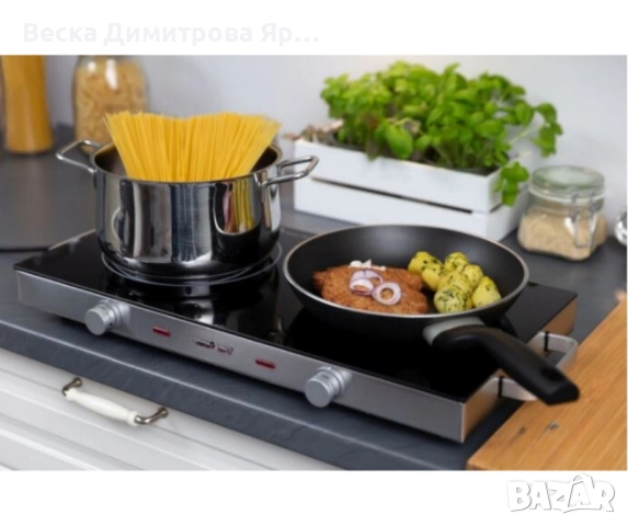 Котлон керамичен MHP-2022IS, двоен,1800W+1000W, снимка 5 - Котлони - 51690065