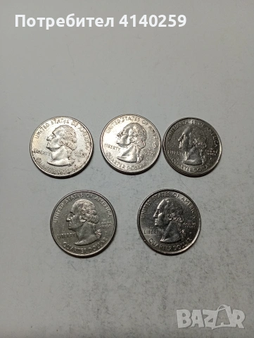 САЩ МОНЕТИ , снимка 2 - Нумизматика и бонистика - 53960371