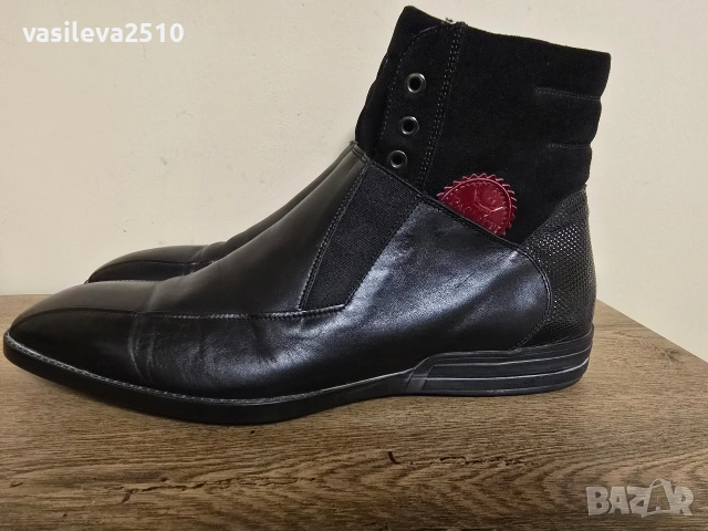 4US Cesare Paciotti оригинални мъжки боти , снимка 5 - Мъжки боти - 53892622