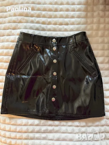 Кожена пола Bershka