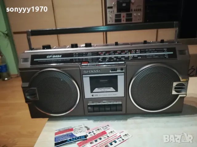 SHARP-ИДЕАЛЕН КАТО НОВ 1012241103LK1EWC, снимка 11 - Радиокасетофони, транзистори - 48291144