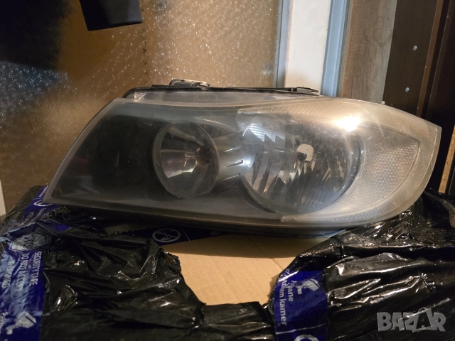 Оригинален ляв фар за BMW E90 Pre-LCI, необорудван 6942721-05, снимка 2 - Части - 52670248