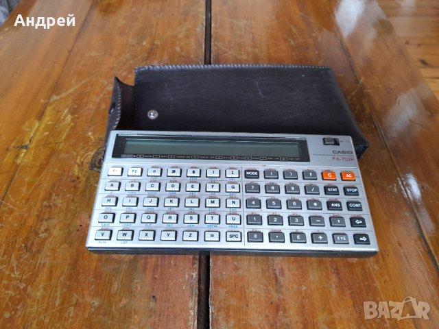 Стар калкулатор Casio FX-702P, снимка 2 - Антикварни и старинни предмети - 42758363