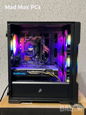 Геймърски компютър i5 6400/ RX 580/ Ram 16GB/ SSD 120GB+500GB, снимка 6 - Геймърски - 52760611