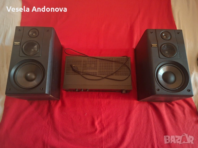 Стерео усилвател Technics SU-600 и тонколони Technics/Sony, снимка 2 - Аудиосистеми - 54190523