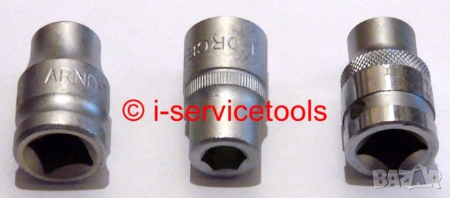 Ударна ВЛОЖКА Камък Ключ 10 12 14 17 19 22 мм Усилени Ключове Вложки Тресчотка ГЕДОРЕ кв.1/2" БАРТЕР, снимка 3 - Други инструменти - 51763550