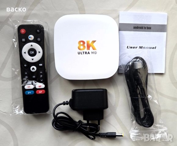 Android 14, 4Gb-32Gb, ТV Box H96 Max M2 Plus, HDMI, Dual Wi-Fi 6 ax, Bt 5.4, снимка 7 - Друга електроника - 52829189