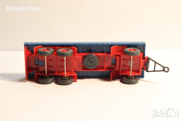 WIKING H0 1/87 РЕМАРКЕ КАМИОН МОДЕЛ ТИР, снимка 3 - Колекции - 53166778