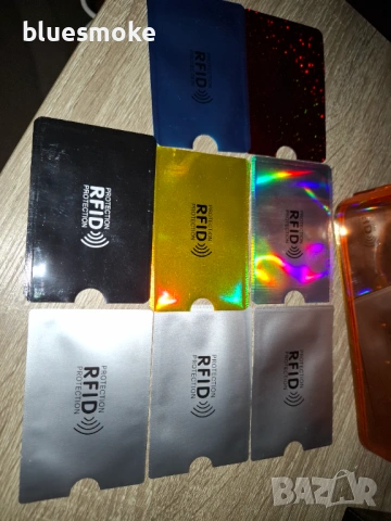 Протектор за безконтактни банкови карти RFID, снимка 1 - Други - 54322914