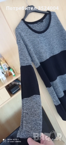 Нов елегантен  памучен пуловер на немска фирма, снимка 2 - Блузи с дълъг ръкав и пуловери - 51532756
