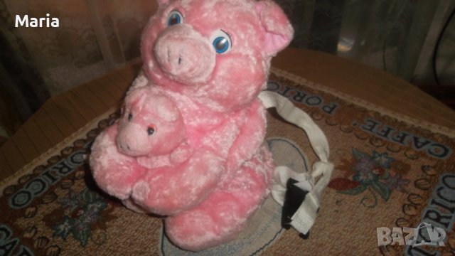 Нова плюшена раничка.