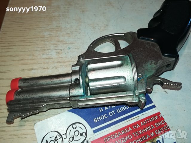МЕТАЛЕН ПИСТОЛЕТ БУРЕТАР 2502240738, снимка 2 - Антикварни и старинни предмети - 44456292