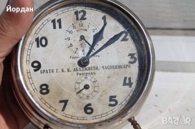 Настолен будилник ''JUNGHANS'', снимка 5 - Антикварни и старинни предмети - 38300284