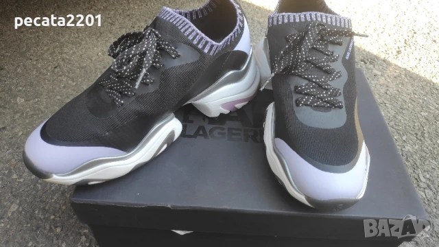 Продавам - дамски маратонки Karl Lagerfeld Chunky, снимка 3 - Маратонки - 50551945