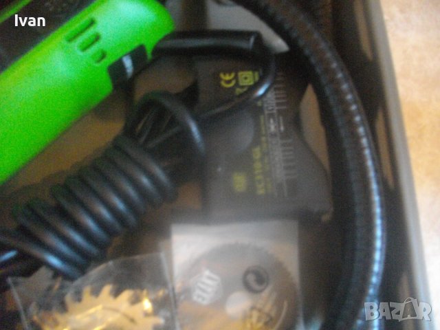 350W/ф50,8мм-Роторайзер-Ел.Мини Ръчен Циркуляр 1 Ръка-Пълен Комплект-3 Диска/Гъвкав Вал Рамо-EXAKT, снимка 9 - Други инструменти - 42791090