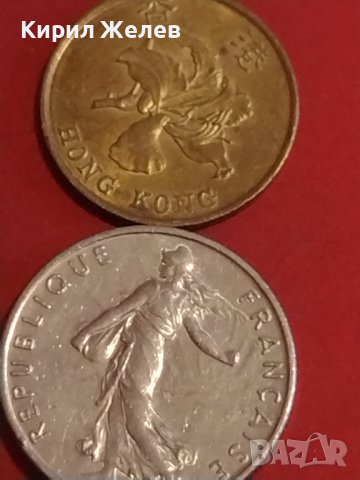 Лот монети от цял свят 10 броя КИПЪР,ХОНГ КОНГ, КИТАЙ ЗА КОЛЕКЦИЯ ДЕКОРАЦИЯ 40485, снимка 5 - Нумизматика и бонистика - 44385586