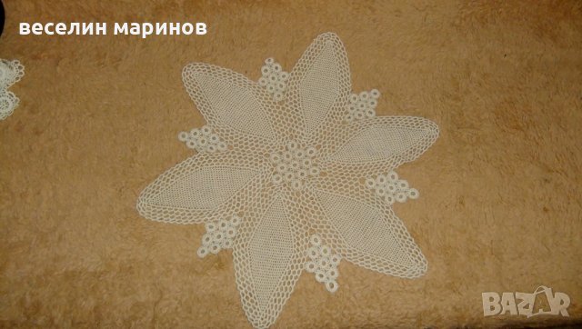 Каренца и покривки за маса плетени на една кука, снимка 5 - Покривки за маси - 31802966