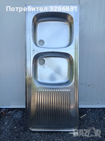 двойна мивка за кухня България Хром Силистра 