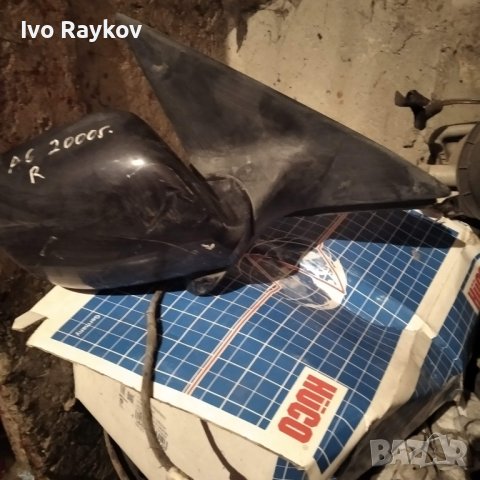 Дясно огледало за Ауди А6 2000г Ел С подгрев 012319 Audi A6 C4, снимка 2 - Части - 44380177