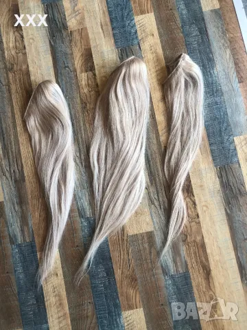 Естествена руска коса/екстеншъни/коса на треса