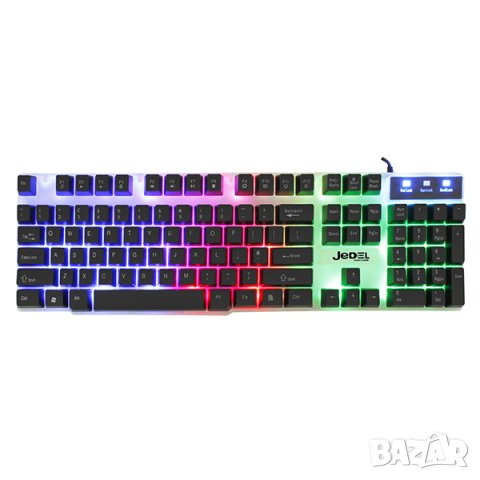 Светеща Геймърска Клавиатура Jedel К500, снимка 1