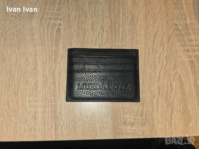 Murda Boyz cardholder - естествена кожа, снимка 2 - Портфейли, портмонета - 56227955