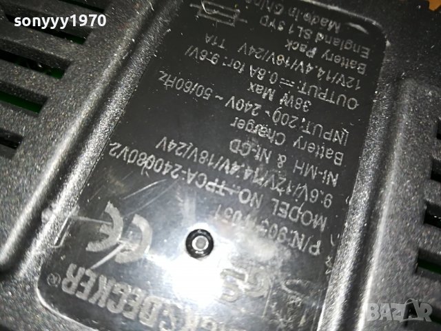 🛑black & decker battery charger 2509220923, снимка 13 - Други инструменти - 38108907