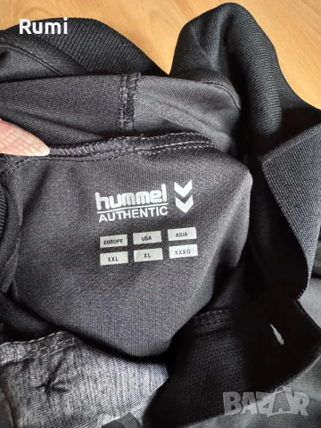 Мъжка спортна тениска с яка Hummel Polo ! Xl, снимка 7 - Тениски - 51228746