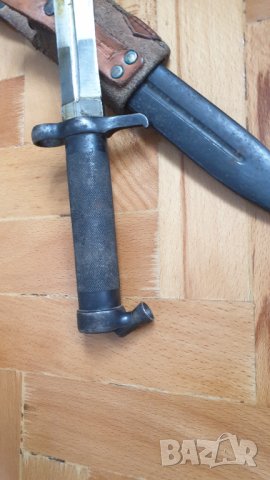 Щик за шведски маузер модел 1896 с лопус, снимка 8 - Колекции - 42221036