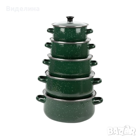 Комплект от 5 броя тенджери за домашна и професионална употреба 16/18/20/22/24см, снимка 9 - Съдове за готвене - 51785929