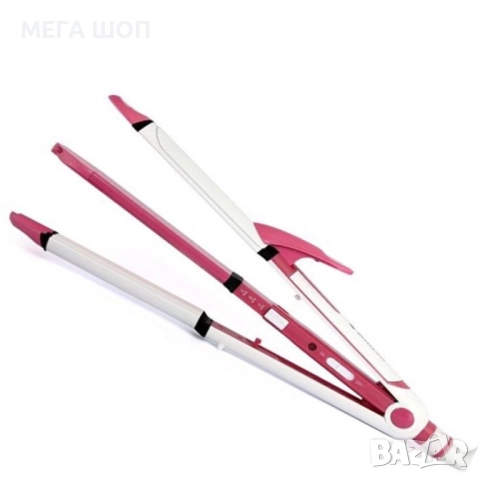 Преса за коса 3в1, снимка 5 - Преси за коса - 52704612