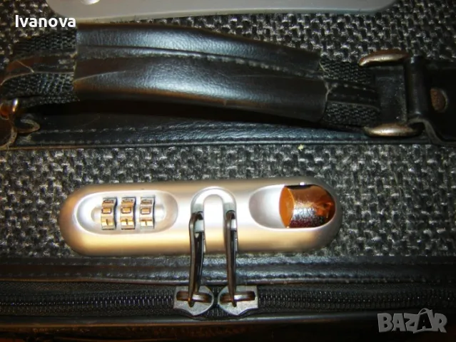 Голям италиански куфар – Ренцо Мети в сиво, снимка 5 - Други стоки за дома - 49773354