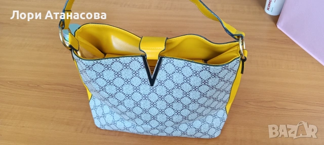 Дамска ежедневна чанта,изработена от висококачествена еко кожа