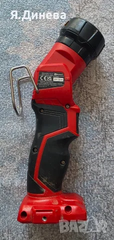 Акумулаторен фенер Einhell 18v, снимка 2 - Градинска техника - 56545975