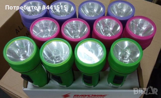 Фенери RayOVac - комплект 12 броя 