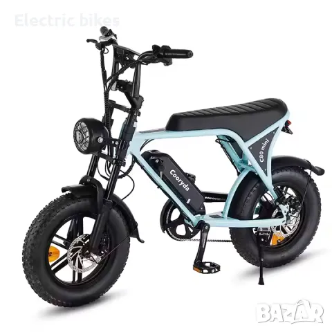 Детски Електрически Велосипед VOMO C80 Mini 16” Fat Tire 250W 60 км, снимка 3 - Велосипеди - 49989923