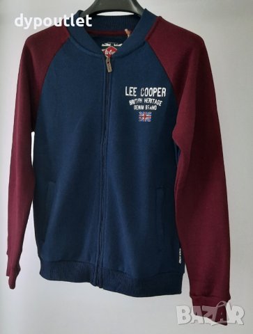 Lee Cooper - Мъжко спортно горнище,  размер - S., снимка 2 - Спортни дрехи, екипи - 39605125