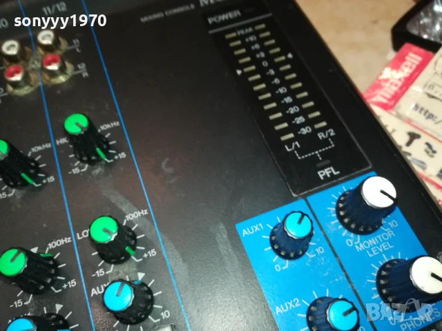 YAMAHA MG12 MIXING CONSOLE-1207252055, снимка 14 - Ресийвъри, усилватели, смесителни пултове - 51000406