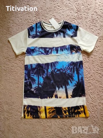 Рокля тип тениска, снимка 2 - Рокли - 40730552