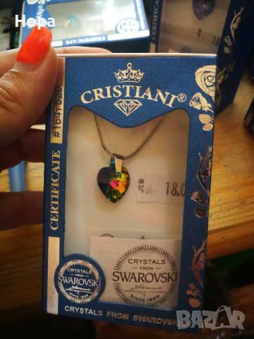 Колие Сваровски /Swarovski, снимка 13 - Колиета, медальони, синджири - 37193831