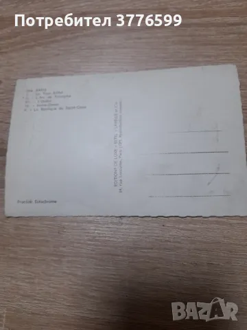 Стара картичка PARIS 1949, снимка 5 - Филателия - 47324331