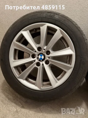 17 bmw 5x120 72,6 с чисто нови гуми, снимка 2 - Гуми и джанти - 56112733