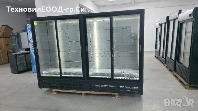 Вертикална хладилна витрина с 4 врати , снимка 3 - Витрини - 53908172