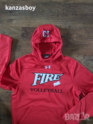 under armour - страхотно мъжко горнище КАТО НОВО , снимка 3 - Спортни дрехи, екипи - 40762430