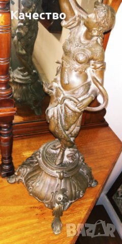 Бронзова скулптура , снимка 6 - Статуетки - 35406237